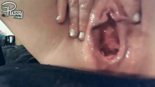 Широка Аматерска Маца узима велики дилдо