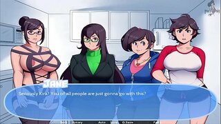 Снежната мъгла Музика зимен ден, Епизод 9 Секси большегрудые милфы и жени